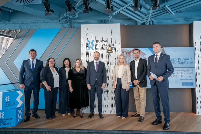 Primăria București emite obligațiuni de 555 milioane RON pe Bursa de Valori București, reafirmând stabilitatea financiară a capitalei.