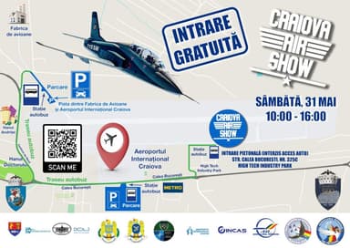 Descoperă Noua Zonă de Parcare pentru Craiova Air Show - Confort Maxim la Evenimentul Aviatic al Anului
