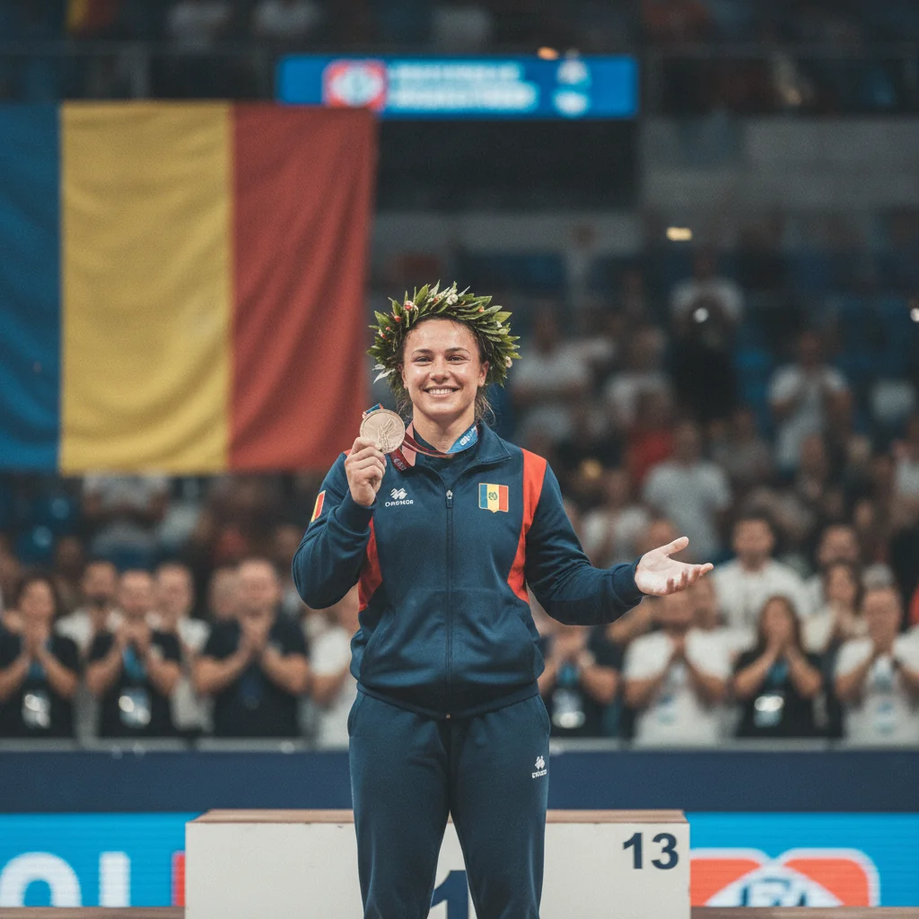 Anca Grosu, două medalii de bronz pentru România la Europenele de haltere de la Durres
