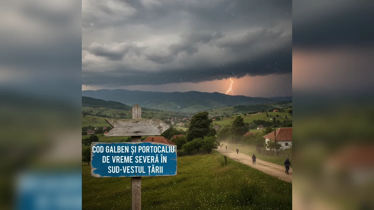 Avertizări de viscol și ninsori pentru sud-vestul țării: impact posibil asupra traficului spre Craiova