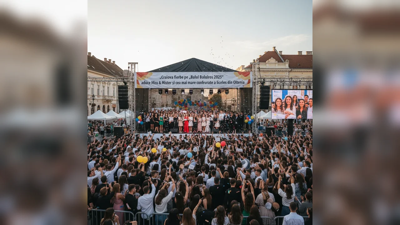 Balul Balurilor 2025 cu Miss & Mister și competiția liceelor din Oltenia