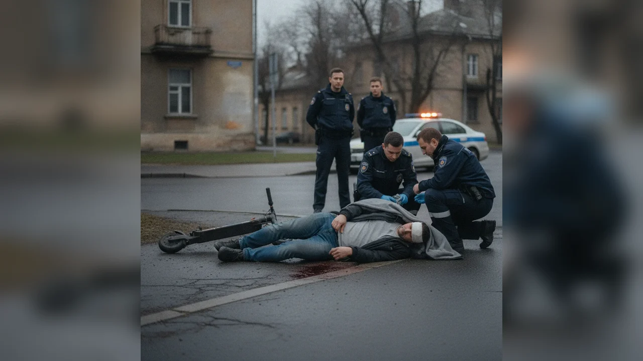 Bărbat decedat după căzătură de pe trotinetă în Midia