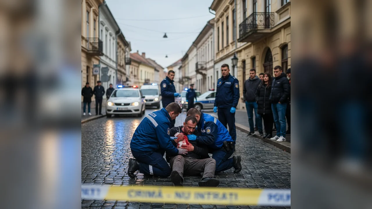 Bărbat rănit grav într-un conflict pe strada Bucura din Craiova, anchetă pentru tentativă de omor