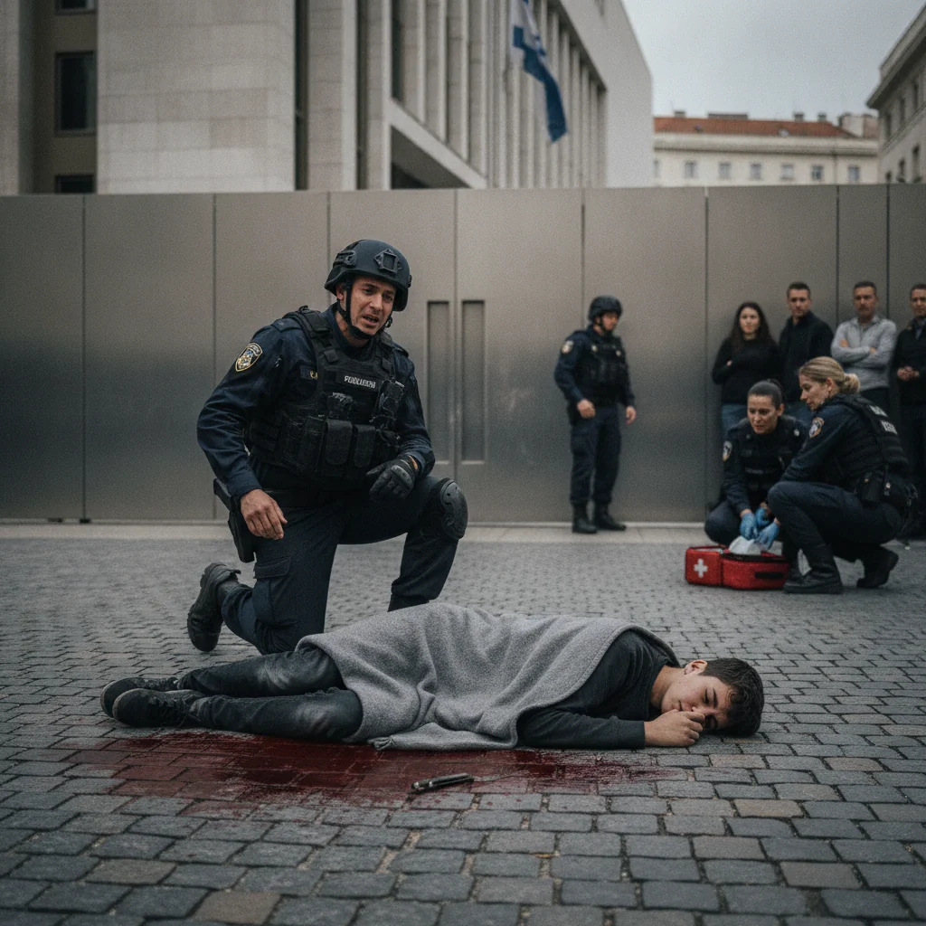 Belgrad: alertă teroristă maximă după atacul asupra unui jandarm