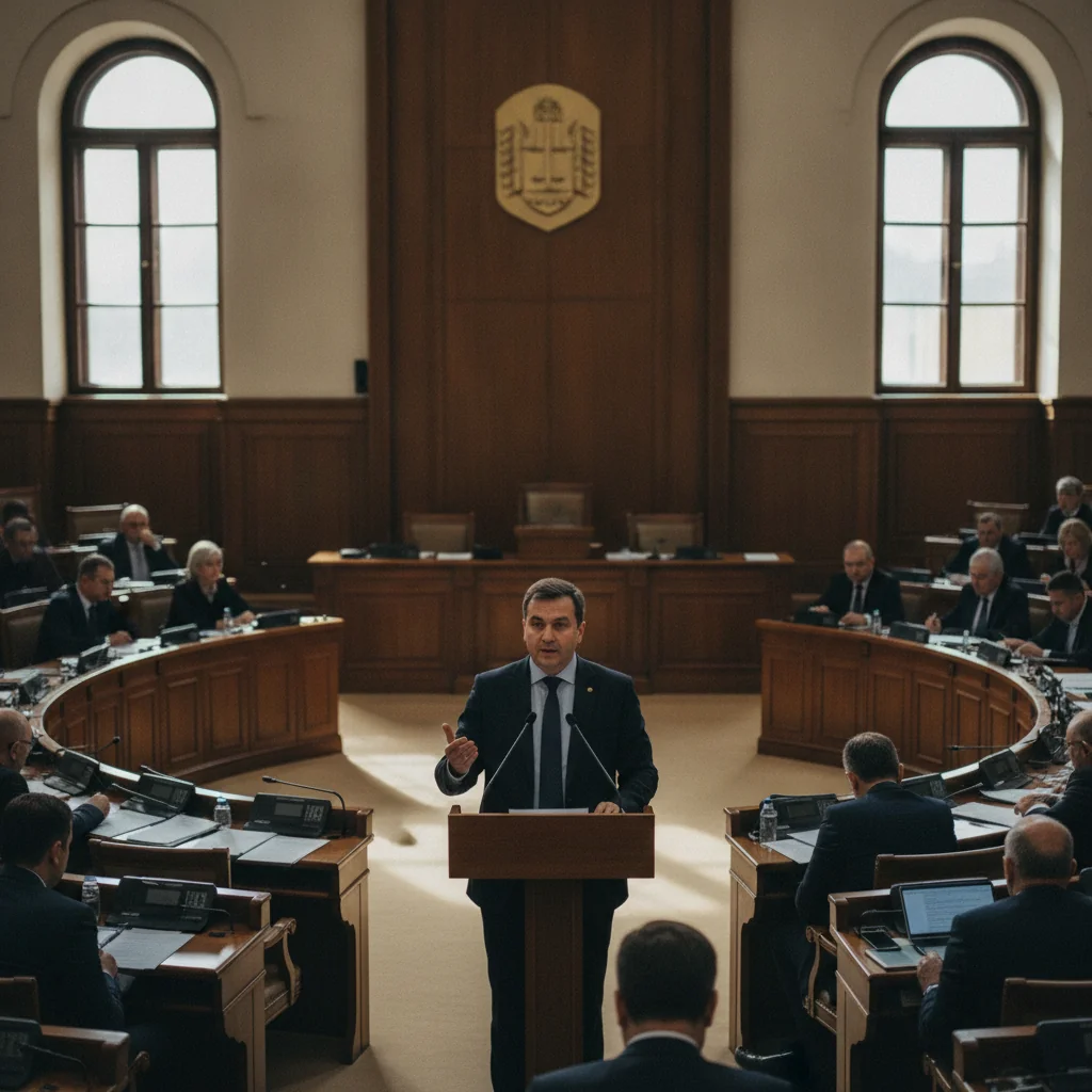 București: Luca Niculescu cere în Parlament încheierea blocajului politic