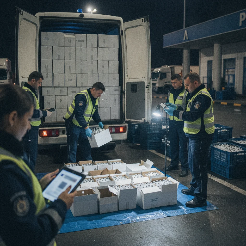 Calafat: 3.281 de flacoane cu toxină botulinică, oprite la frontieră
