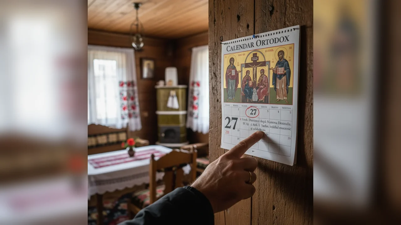 Calendar ortodox – 2025-12-27