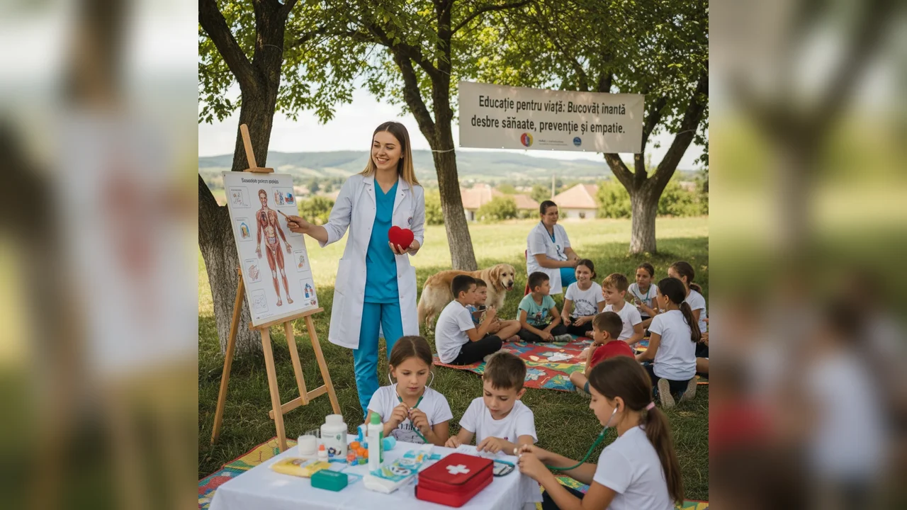 copiii învață despre sănătate, prevenție și empatie