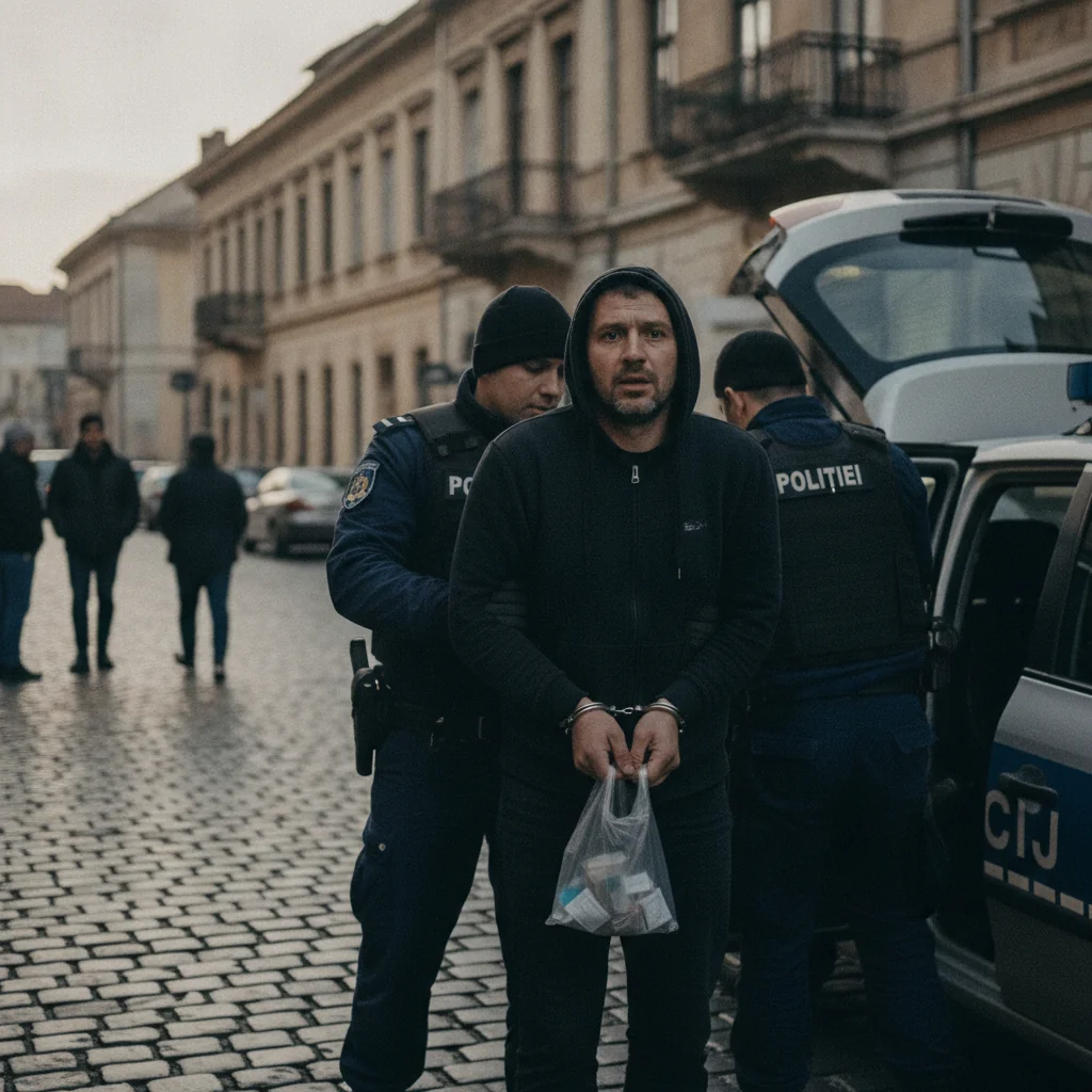 Craiova: bărbat de 28 de ani, reținut pentru trafic de droguri