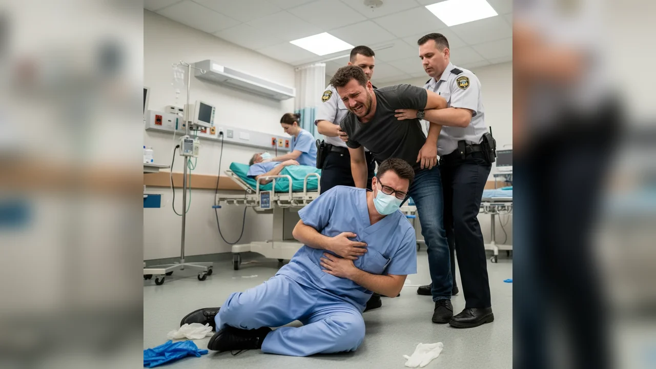 Doctor agresat în timp ce încerca să resusciteze o pacientă, de către o rudă, în spital