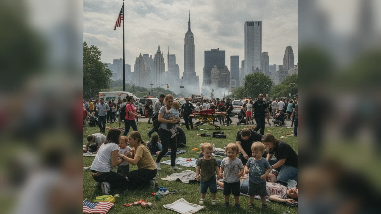 Incident armat la New York: Opt răniți, inclusiv copii