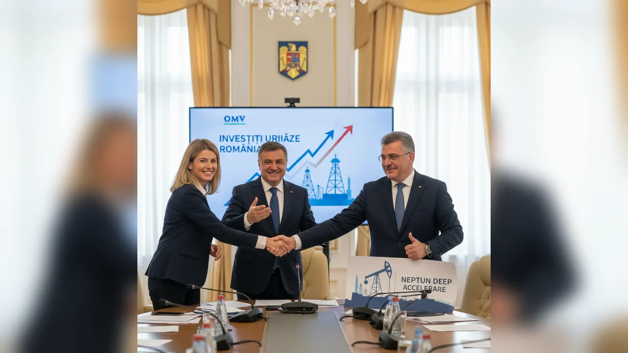 Investiții masive OMV Petrom în România confirmate la Palatul Victoria, Bolojan sprijină accelerarea proiectului Neptun Deep