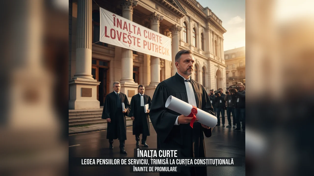 Legea pensiilor de serviciu, sesizată la Curtea Constituțională înainte de promulgare
