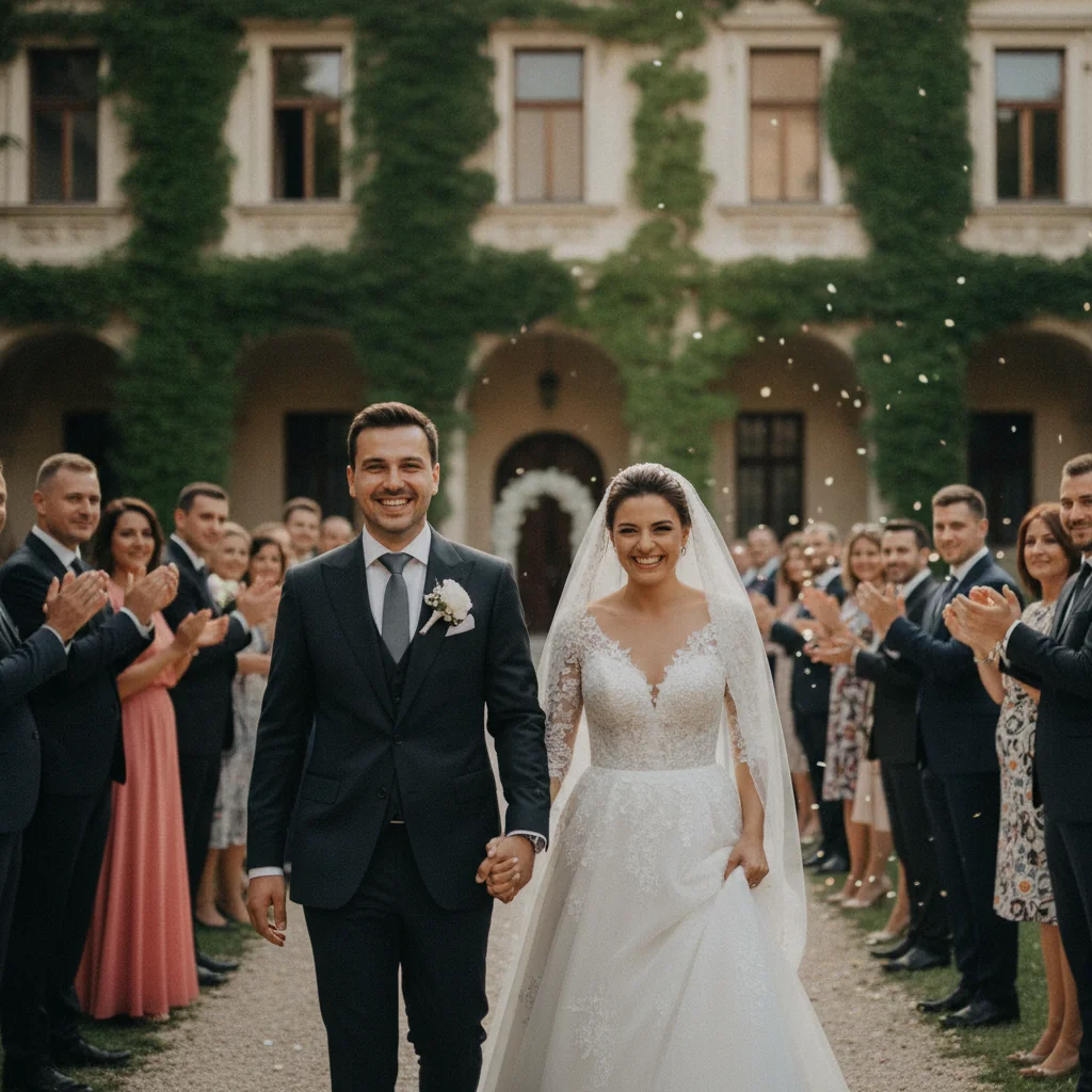 Ministrul Alexandru Nazare s-a căsătorit cu Maria Mihali la Mănăstirea Cașin