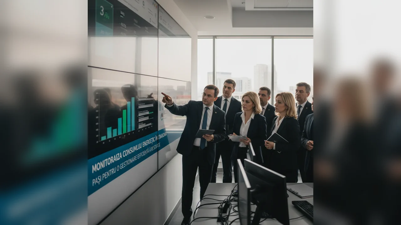 Monitorizarea consumului energetic în Craiova: Pași pentru o gestionare eficientă a resurselor