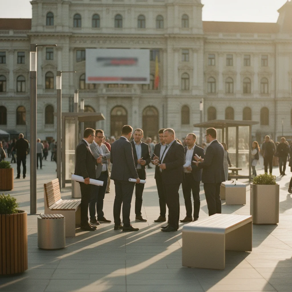 Nouă firme licitează pentru mobilier urban de până la 10,7 milioane lei