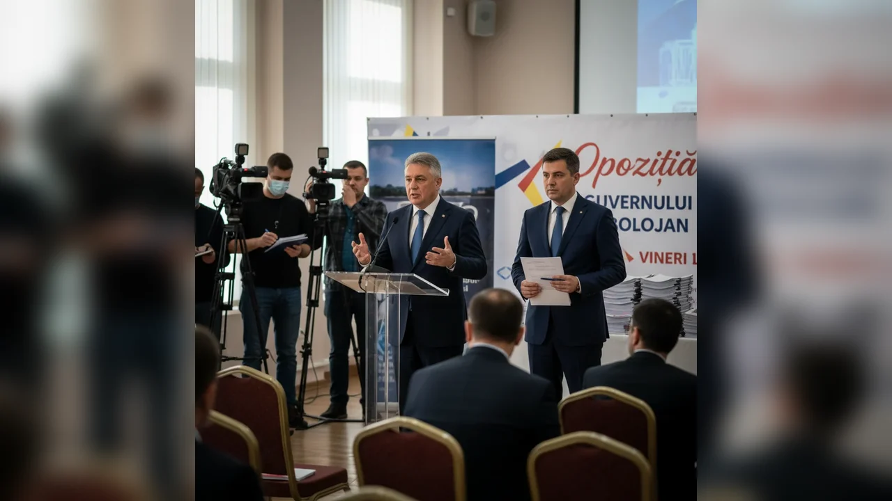 Opoziția depune vineri moțiune de cenzură împotriva Guvernului Bolojan cu 119 semnături, anunță Ninel Peia