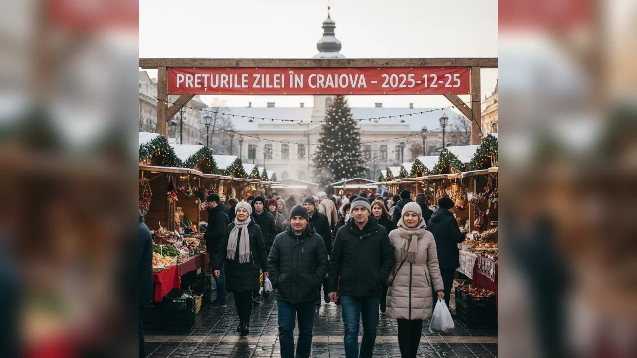 Prețurile zilei în Craiova – 2025-12-25
