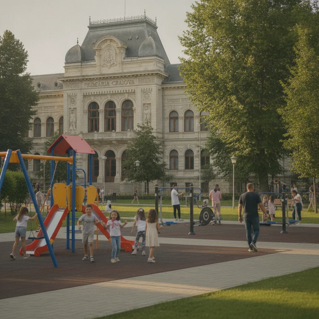Primăria licitează contract de 51 milioane lei pentru locuri de joacă și fitness