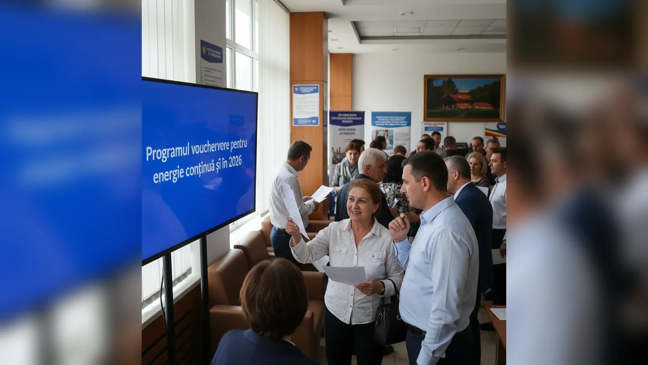 Programul voucherelor pentru energie va continua în 2026 și pentru beneficiarii din Craiova