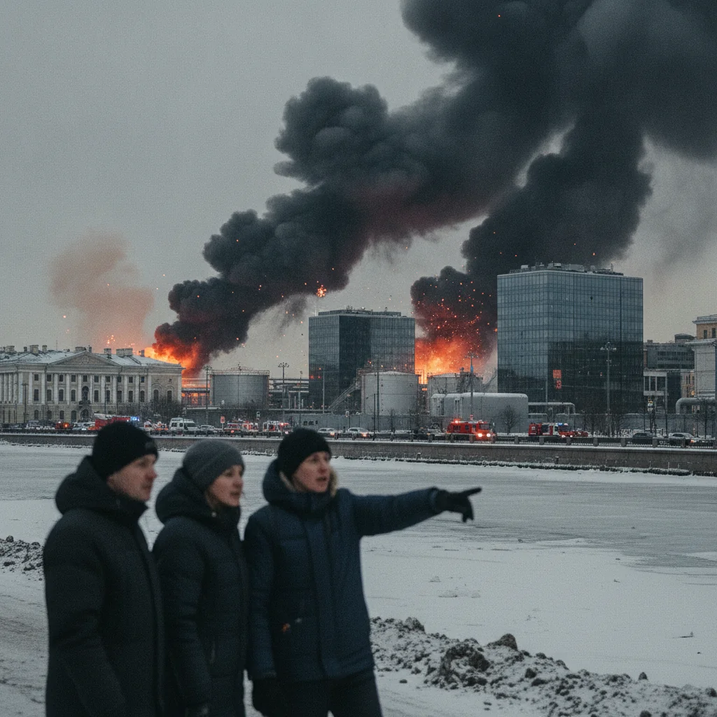Sankt Petersburg: 127 de drone interceptate, terminal petrolier lovit