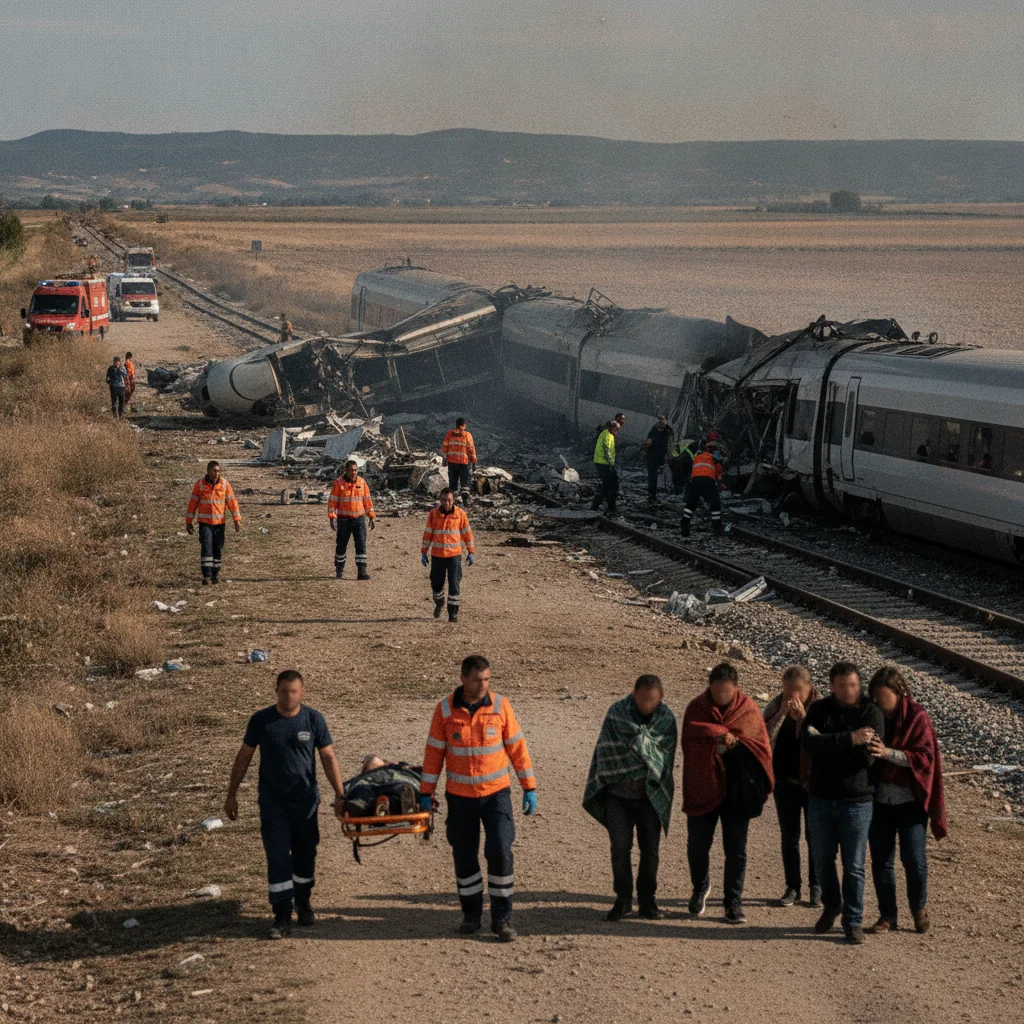 Toledo: cel puțin 10 morți după coliziunea trenurilor AVE și Iryo