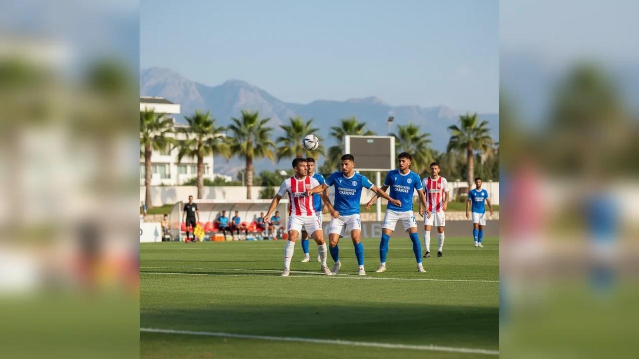 Universitatea Craiova dispută la Antalya al doilea amical cu Stuttgart 2 pe 10 ianuarie